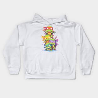 chibi tmnt Kids Hoodie